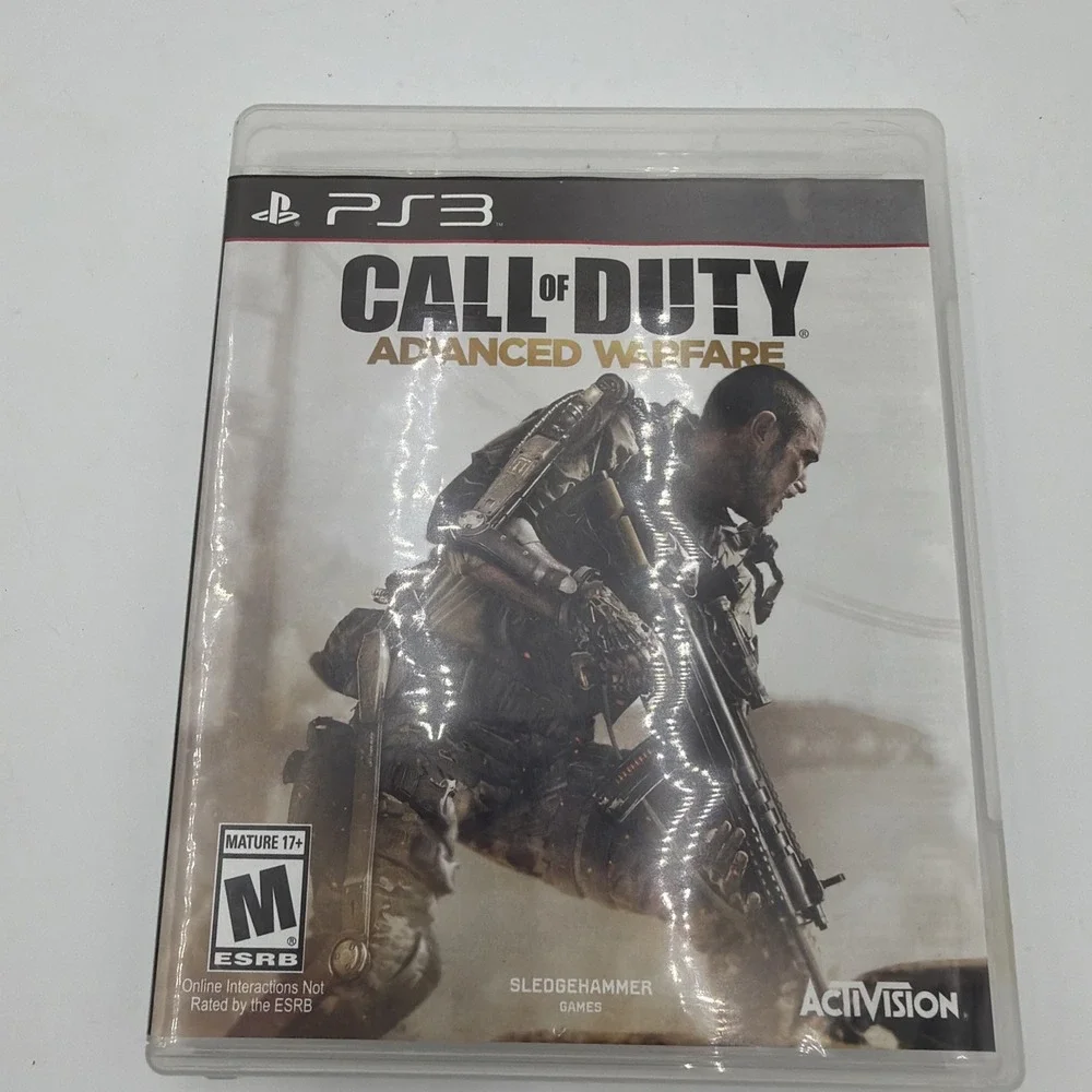 Sony PlayStation 3 PS3 Call of Duty MW3, Adv Warfare, Black Ops2 Bundle Lot-game